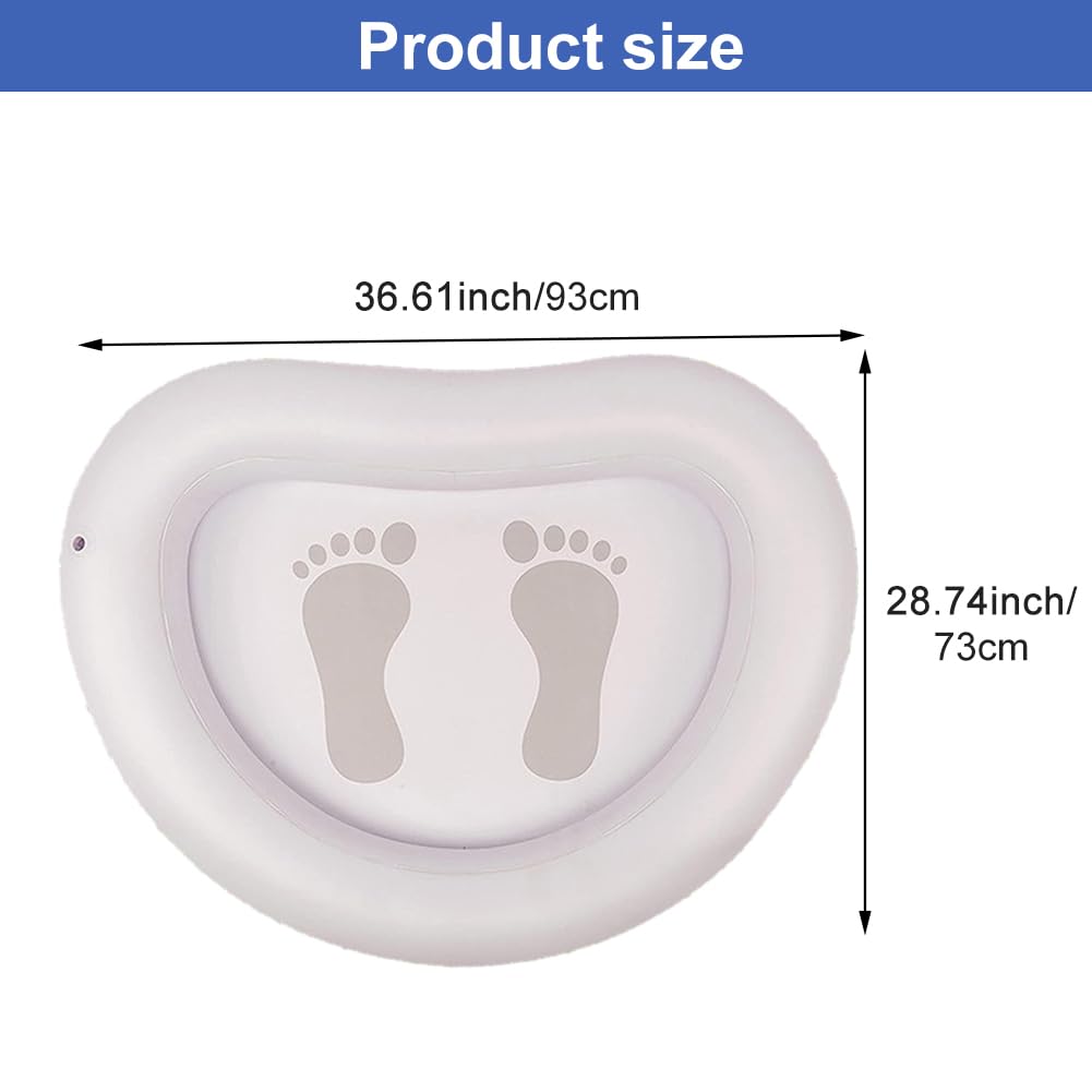 Inflatable Pool Foot Bath Basin, Foot Soaking Bath Basin Pool Feet Wash for Above Ground Swimming Pools, Swimming Pools Clean Fe