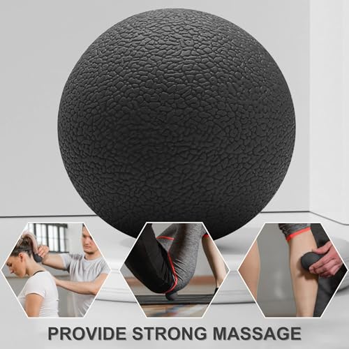 LEZER, Trigger Massage Point, Manual Massage Ball, Muscle Knots Relief Tool, Myofascial Release, Physical Therapy, Plantar...