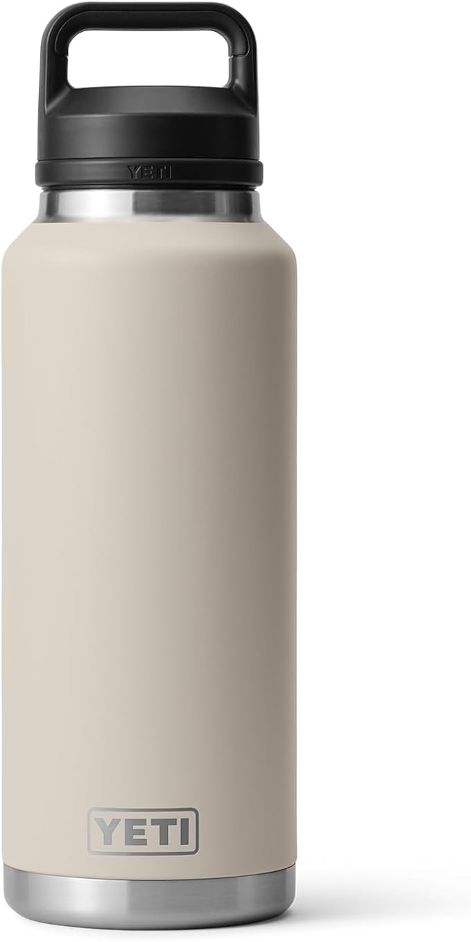 YETI Rambler 46 oz Bottle, Vacuum Insulated, Leakproof, Stainless Steel with Chug Cap