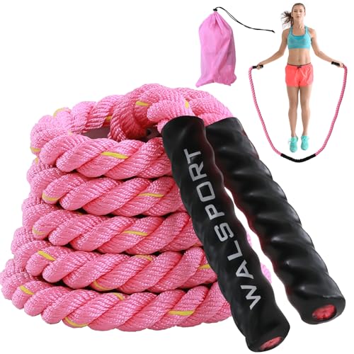 Weighted Jump Rope for Fitness – Heavy Skipping Rope for Women & Adults, Ideal for Home Gym Workouts, Strength Training, W...
