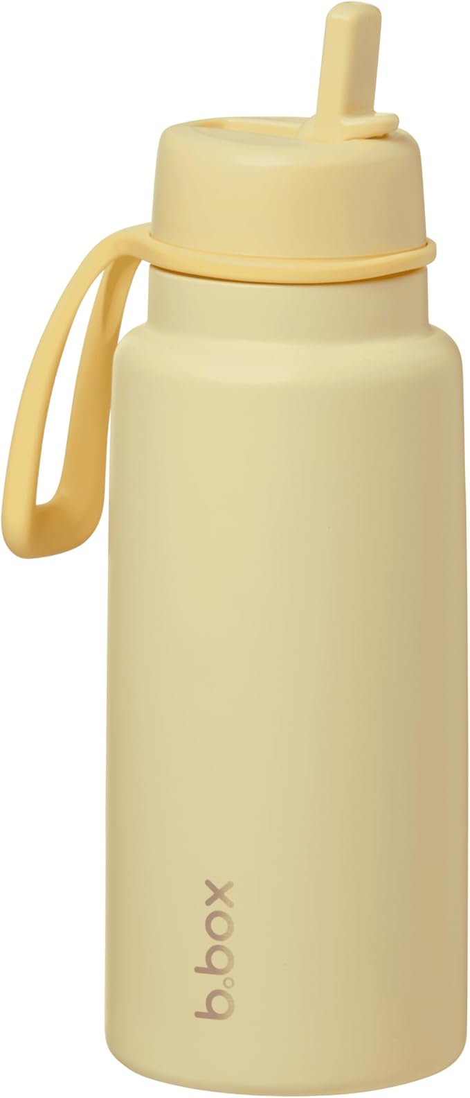 b.box Triple Insulated 34oz Water Bottle w/Stainless Steel Straw. 46 Hours Cold. Leak Proof Tumbler with Lid and Straw for Travel, Gym & School. BPA Free Sports Water Bottles.
