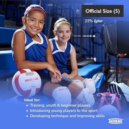 Tachikara SVMNC Volley Lite volleyball (Black/White)
