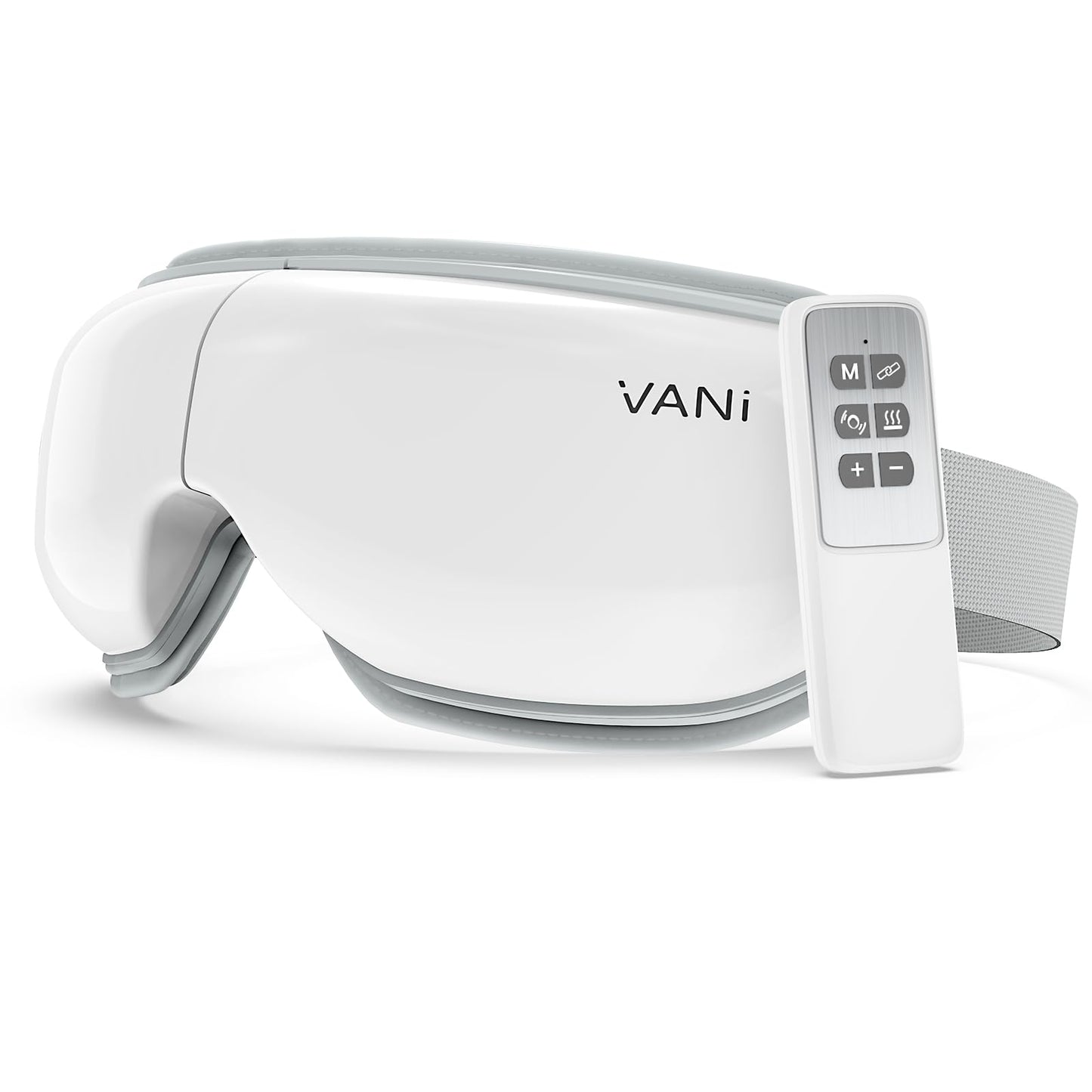 VANI Eyeliber 2 Plus Eye Massager with Remote, Valentines Day Gifts for Him Her Birthday Gifts for Men Women, Headache Massager for Migraines, Heated Eye Mask for Reducing Eye Strain and Dry Eyes