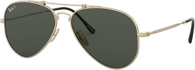 Ray-Ban RB8125m Titanium Aviator Sunglasses