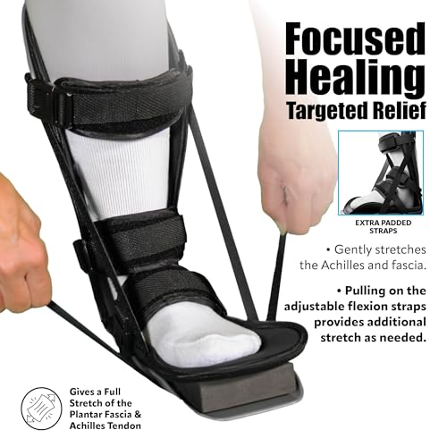 Brace On Kids Adjustable Night Splint - Pediatric Plantar Fasciitis, Achilles Tendon, Heel Spur, Injury, Foot Splint Boot ...