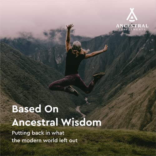 Ancestral Supplements Minerals & Electrolytes with Magnesium, Potassium, Sodium, Supports Optimal Hydration, Immune Healt...