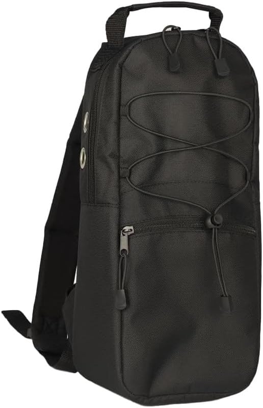 Portable Oxygen Tank Backpack for A, B(M6), C(M9), M2, Ml6, M7 Size Oxygen Cylinders, Durable Oxford Material with Chest Strap & Four Outlet Holes, Wheelchair Bag for Travel, Storage & Carry