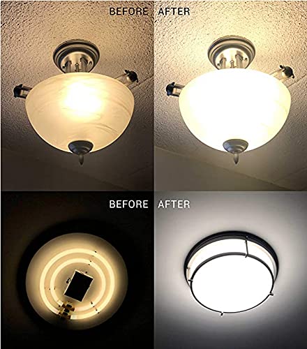 Legental Dimmable Led Light Engine Retrofit Kit, 3 Pcb Size, 3000K, Iron, 10W, 750Lm, Ul/Es/Ja8 For Ceiling Flush