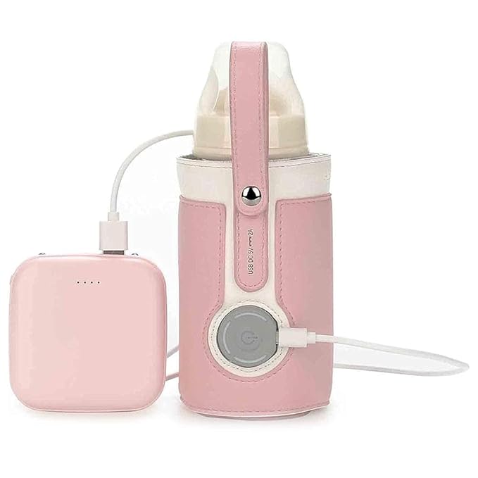 Keenso Baby Bottle Warmer,3 Temperature Portable Baby Bottle Warm Cover for Home and Outdoors