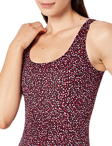 Amazon Essentials Women's One-Piece Coverage Swimsuit (Available in Plus Size)