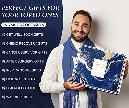 Get Well Soon Gifts for Men, After Surgery Cancer Gifts for Men Chemo Care Package Get Well Gift Basket for Sick Friends, ...