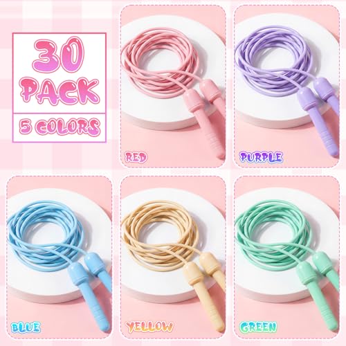 Aoriher Jump Rope 8.2 Feet Adjustable Fitness Skipping Jump Rope with Plastic Handles for Outdoor Exercise Sport Party Equ...