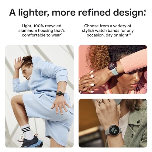 Google Pixel Watch 2 (Previous Model) with the Best of Fitbit - Heart Rate Tracking, Stress Management, Safety Features - ...