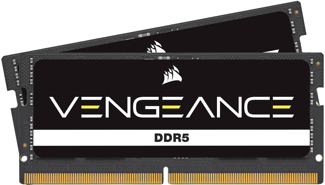 Corsair Vengeance Sodimm Ddr5 Ram 48Gb (2X24Gb) 4800Mhz Cl40 Intel Xmp Icue Compatible Computer Memory - Black (Cmsx48Gx5M2A4800