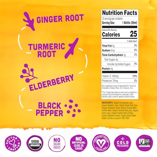 Vive Organic Elderberry Immunity Boost Wellness Shot, 2 fz