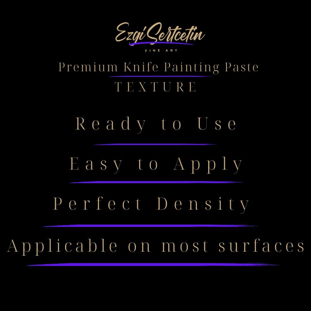 Premium Palette Knife Painting Paste|Texture Paste|Authentic Bright Colors|Ready to Use|Easy to Apply| 6oz (Fresh Mint)