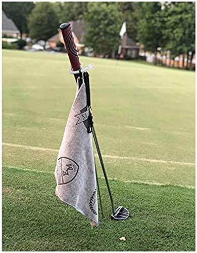 V-Shaped Golf Club Stand Keeps Your Clubs Clean, Dry & Visible, V-Stick Club Stand Made of Highly Durable Stainless Steel - Easy to Carry Golf Club Holder