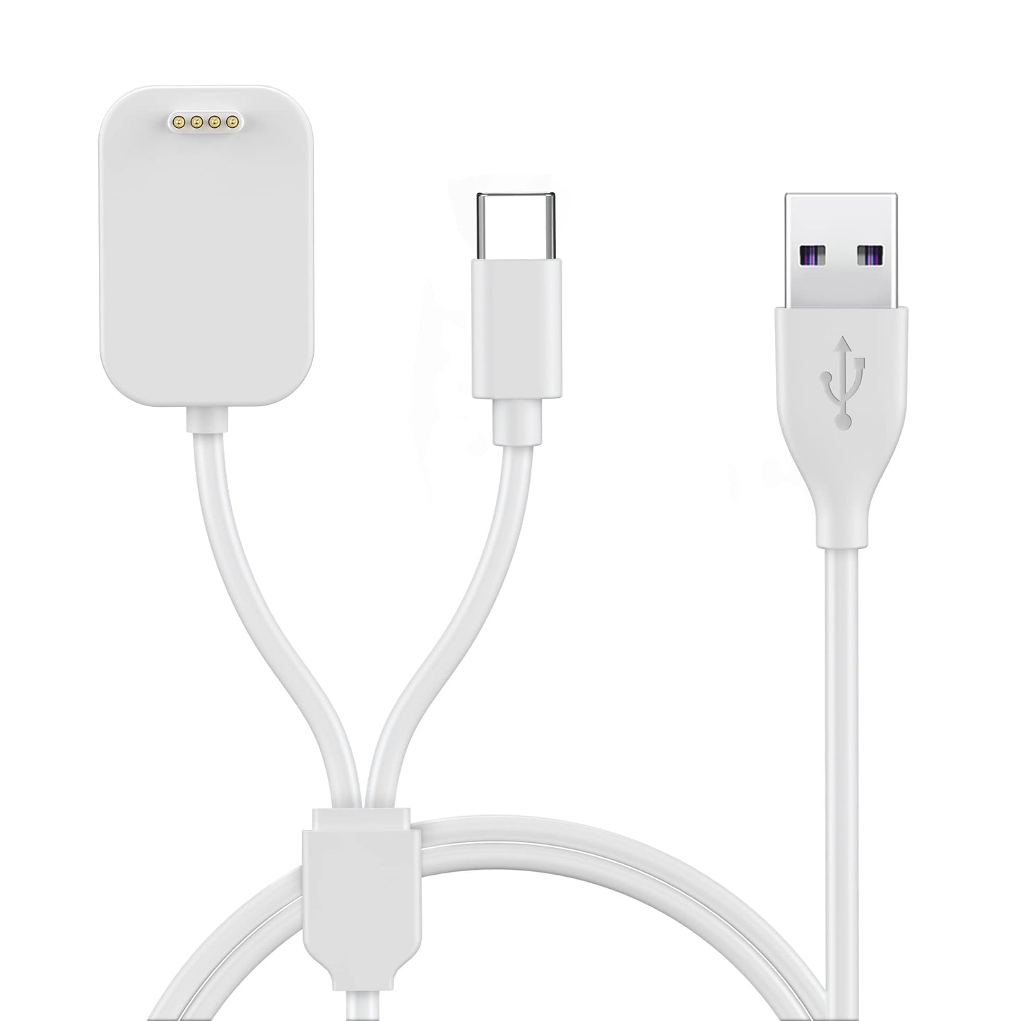 2 In 1 Charger Compatible With Version Gizmo Watch 2/Care Smart Watch Charger Dock, Geordgy Portable Magnetic Charging Cord 3.93