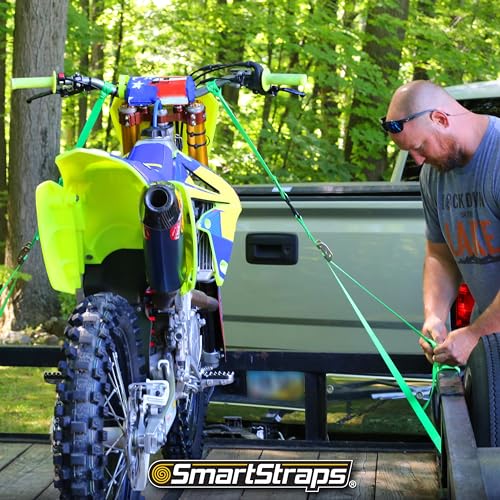 SmartStraps 10-Foot Cambuckle (4pk) 900 lbs Break Strength, 300 lbs Safe Work Load– Tie Down Fragile and Lighter Loads for...
