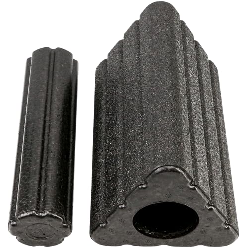 Yoga Blocks 2 in 1 Triangle Foam EPP Roller, 9x5x4 Inch Triangular Wedge Block for Neck Waist HIPS Back Legs, High Density...