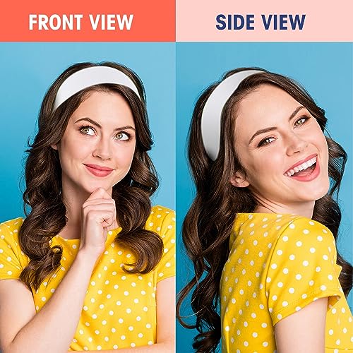 Hotop 20 Pcs Sport Stretchy Headbands for Girls Women Non Slip Soft Fabric Elastic Headband Bulk for Yoga DIY Team Gifts
