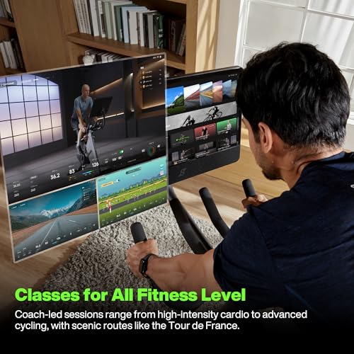 Speediance VeloNix Exercise Bike, Smart AI Fitness Bike with Personalized Fitness Courses & Online Cycling Coaching, 21.5"...