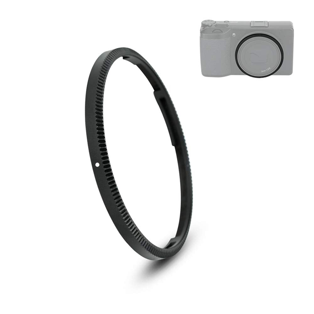 Jjc Metal Lens Decoration Ring Cap For Ricoh Gr Iii Gr Iii Hdf Gr3 Gr3 Hdf Accessories Replace Ricoh Gn-1 Ring Cap -Black
