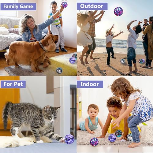 Tendry Moon Ball, Extreme High Bouncing Ball Moon Shape for Kids of All Ages, Improve Hand-Eye Coordination, Easy to Grip ...