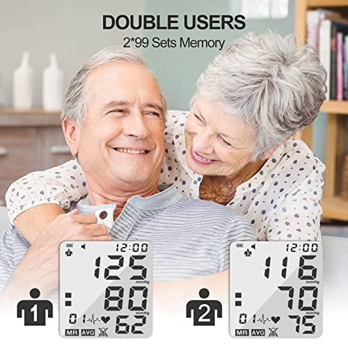 Blood Pressure Monitors, Bp Monitor - Blood Pressure Machine Large Cuff Blood Pressure Monitor Upper Arm Cuff 8.7''-17....