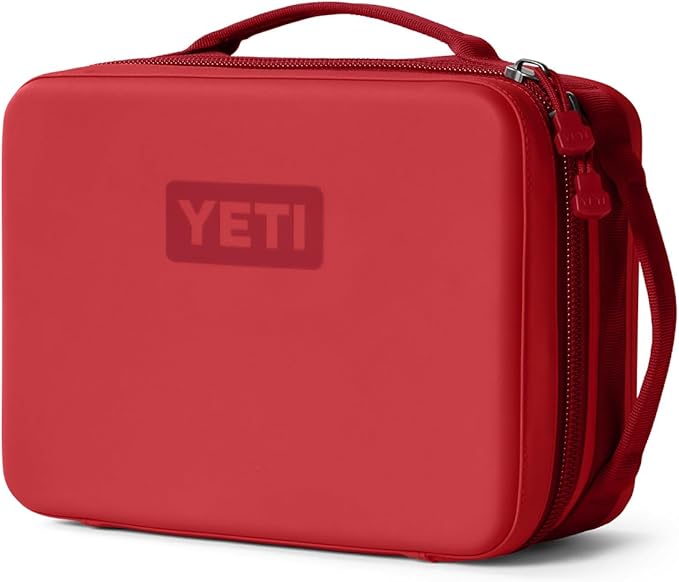 YETI Daytrip 5L Insulated Soft Cooler Lunch Box, Rescue Red