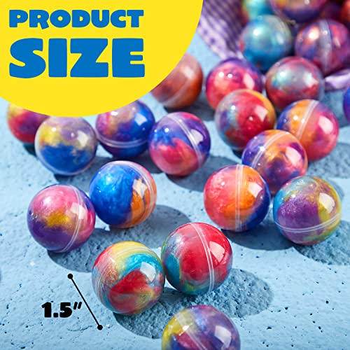 JOYIN Slime Party Favors, 24 Pack Galaxy Slime Ball - Stretchy, Non-Sticky, Mess-Free, Stress Relief, and Safe - Toys for ...
