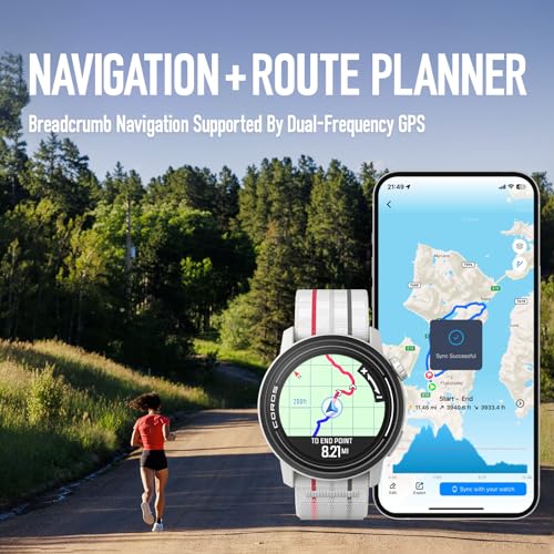 COROS PACE 3 GPS Sport Watch –Lightweight, Comfortable Running Watch, 17-Day Battery Life, Accurate GPS, Heart Rate Monito...