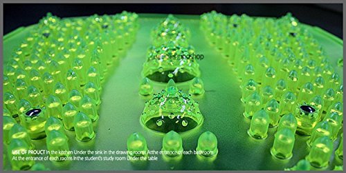 Reflexology Foot Massage Mat Stimulates Blood Circulation Acupressure Feet Massager Plate Board with Magnet (2. Foot Shape...