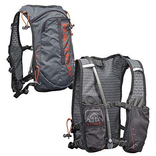 Nathan TrailMix 7L Running Vest for Men & Women, Hydration Vest w/ 2L Bladder Hydration Pack, Water Backpack for Hiking, R...