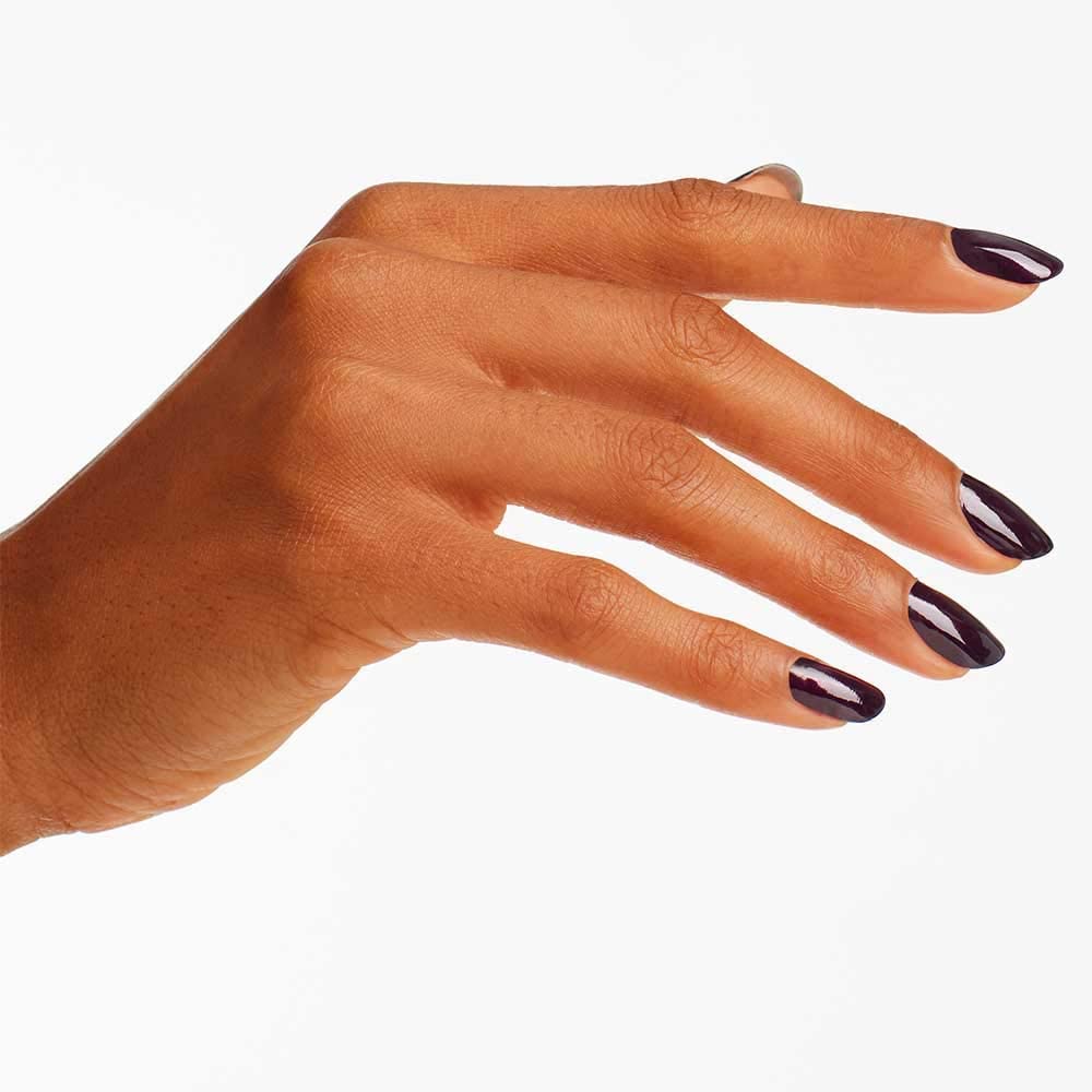 OPI Powder Perfection Black Cherry Chutney | Opaque Dark Red Shimmer Nail Dipping Powder | Acrylic Alternative