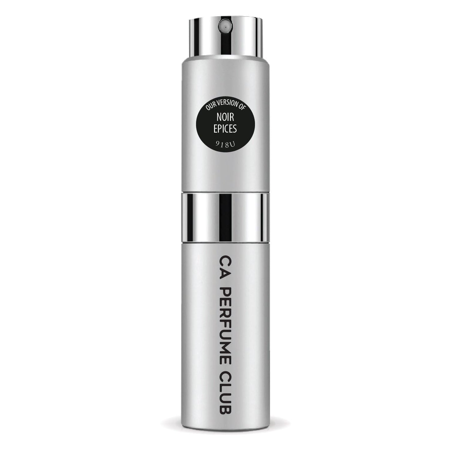 CA Perfume Impression of Noir Epices for Women and Men Amber Spicy Scent Long Lasting Unisex Fragrance Eau De Parfum Travel Size Refillable Atomizer Spray 0.27 Fl Oz 8ml