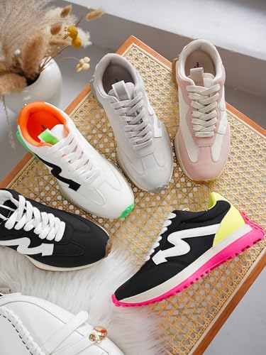 Project Cloud Trendy Fashion Sneakers for Women 2026 - Memory Foam and Non-Slip Comfortable Casual Ladies Shoes for Womens...