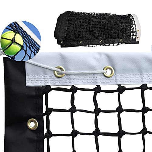 VANCL Tennis Net Outdoor Heavy Duty Professional Tennis Court Net Replacement Portable Tennis Net Nylon for Standard Tenni...