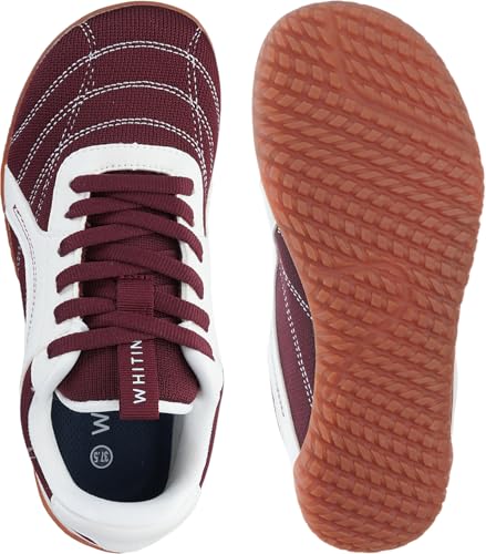 WHITIN Women's Wide Barefoot Sneakers | Retro Track-Inspired Trainer | Zero Drop Lifestyle
