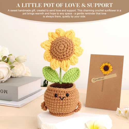 Get Well Gift Baskets for Women, Unique Sunflower Gifts for Her, Sunshine Relaxing Self Care Gift Basket, Thinking of You ...