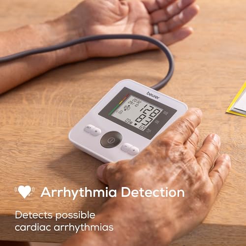 Beurer BM27 Upper Arm Blood Pressure Monitor for Home Use with Adjustable Cuff, Data Transfer to Apple Health and co., 120...