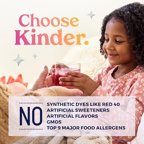 Kinderlyte Electrolyte Powder for Kids and Adults - Drink Mix Hydration Packets (Fruit Punch, 16 Count), No Artificial Swe...