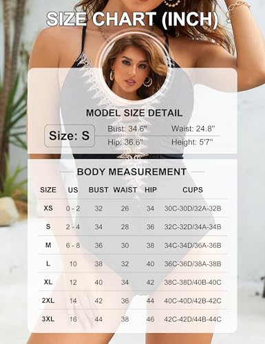 BMJL Women's Sexy One Piece Swimsuit Ruched Tummy Control Bathing Suit Plunge Color Block Swimwear 2026