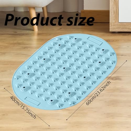 Kokiya Foot Pressure Point Acupressure Mat Non Slip Standing Pressure Point Mat Feet Massage Pad for Jogging Office Workin...
