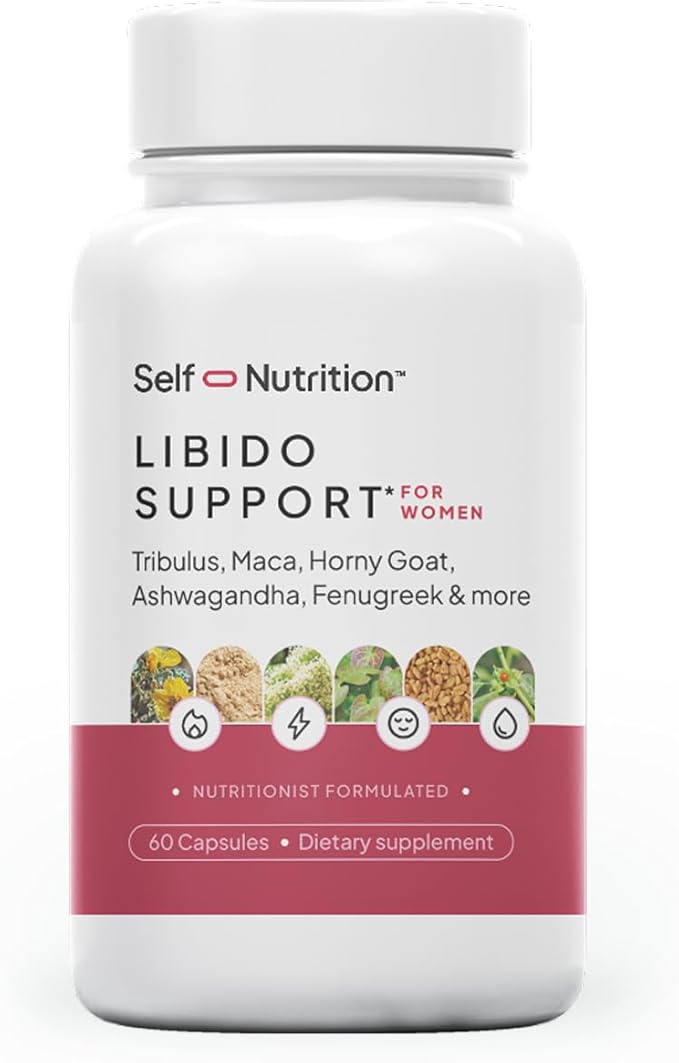 Libido Support for Women, Sensitivity & Desire, Women's libido- Female libido Booster with Horny Goat Weed, maca, tribulus, ashwagandha & More - USA, Keto - 60 Capsules