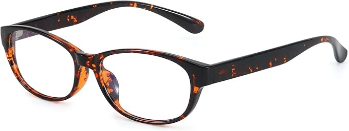 DreamCalf Trendy Fake Glasses Small Rectangular Y2K Eyewear with Anti Blue Light Protection for Women's Cosplay