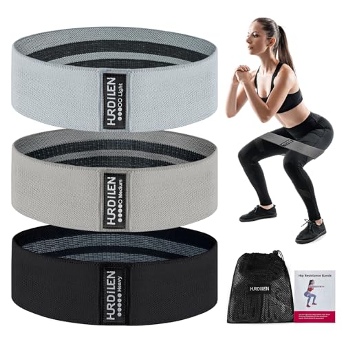 Resistance Bands for Working Out, Exercise Workout Bands for Women & Men, 3 Levels Elastic Stretch Bands for Exercise with...