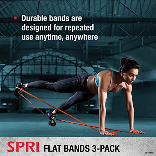 SPRI Flat Bands 3-Pack -