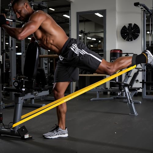 Exercise Bands，Set of 6 Resistance Bands for Working Out,Pull Up Bands Set,at Home Workout Equipment,Workout Bands for Men...