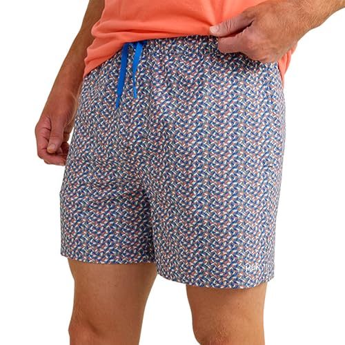 HUK Mens Pursuit Volley Pattern Short, Quick-Dry Shorts for Men